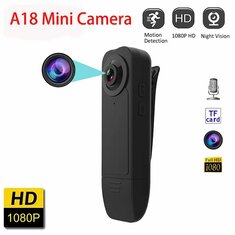 A18 Mini HD Camera  1080P Pen Pocket Body Cop Cam Micro Video Recorder Night Vision Motion Detection Small Security Camcorder