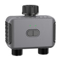 SGW08MZ Tuya Zigbe 2 Zones Smart Irrigation Timer Digital Programming Watering Schedules Sprinkler Drip Irrigation System Voice Control with Alexa Google Assistant