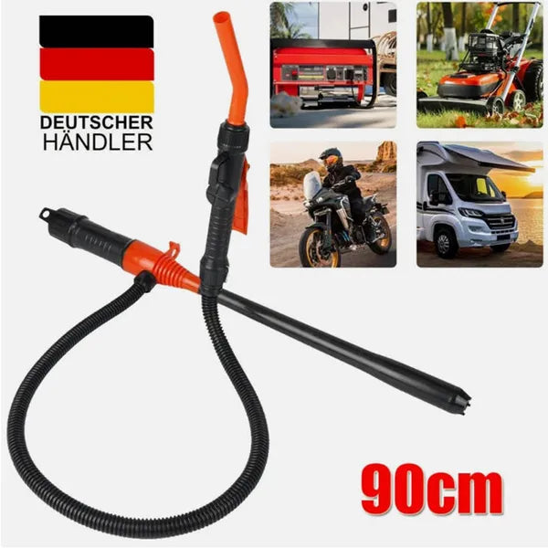 Portable Electric Oil Pump - Equipped With A 90cm Flexible Hose, Making It Easy To Fill Liquids From High Cans,...