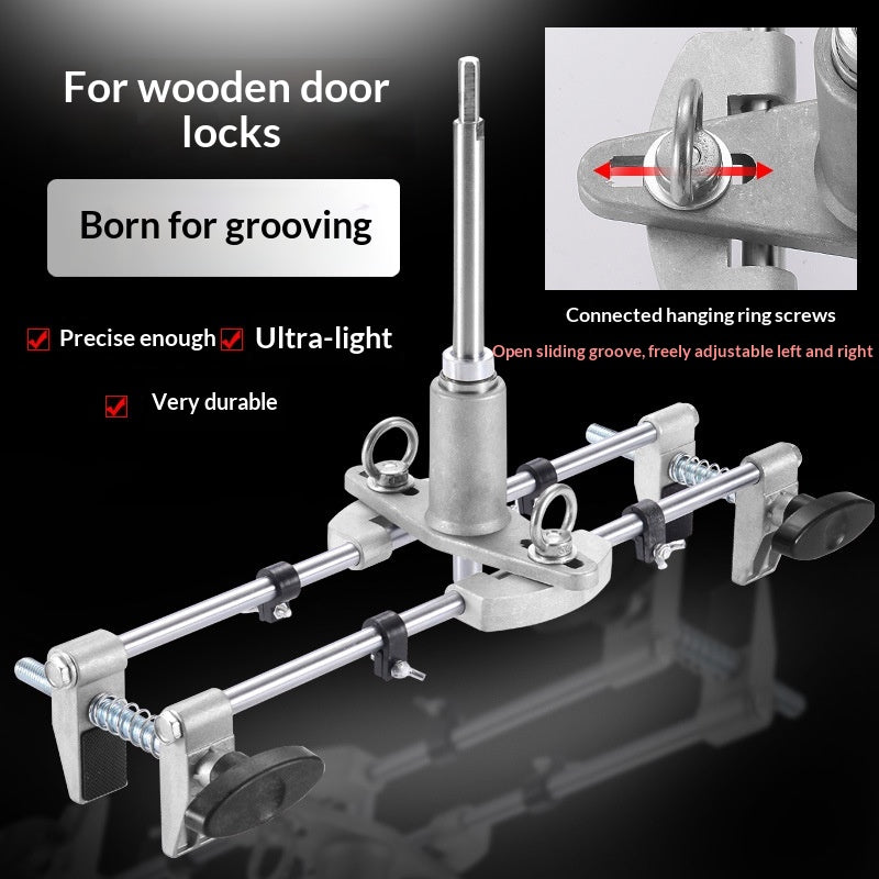 Solid Wood Door Lock Hole Opener Carpenter Quick Installation Lock Tool