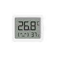 XIAOMI 3 Mijia Smart Temperature Humidity Sensor Mini 0°C-60°C Range Bluetooth 5.0 High Precision Compact Hygrometer with LCD Display and Wall Sticker