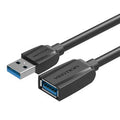 Vention VAS-A45 USB Male to Female Data Cable USB 3.0 Extension Cord Line 0.5M/1M/2M/5M Long for PS4 Smart TV PC