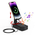 1Pc Cell Phone Stand With HD Surround Wireless Speaker Power Bank Portable Foldable Charging Phone Stand With Anti...