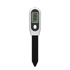 Tuya Zigbe Soil Moisture Sensor 3 in 1 Humidity Temperature Sunlight Meter Screen/APP Control for Plants Pots Garden