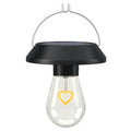 Elfeland Solar Hanging Garden Light 2800K Lamp Light Sensor IP65 Waterproof Rechargeable for Tree Patio Yard Outdoor