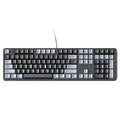 UGREEN KU103 108 Keys Wired Mechanical Gaming Keyboard Silence PBT Keycaps