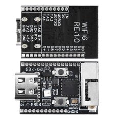 Micro Python RGB LED 4MB Flash Wifi6 ESP32-C6 Development Board Low Power RISC-V 32-Bit ESP32-C6 N4 BT Wifi Module with Crystal Oscillator