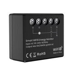 16A Tuya WiFi6 Smart Energy Meter Power Monitor Electricity Statistics APP Remote Control Works with Alexa Google Home