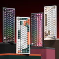 Tri-mode Mechanical Keyboard Custom Kit With RGB Lighting