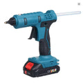 18V Cordless Hot Melt Glue Gun With Lithium Battery, Makita DeWalt Style For Home DIY Crafts, 11mm Glue Stick...