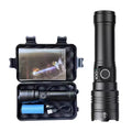 Rechargeable Flashlight 50000 Lumens Long Range Super Bright USB C LED Flashlight Long Life 5 Modes Powerful...