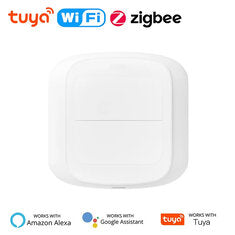 Tuya Smart WiFi or Zigbee Switch Push Button Switch 2Gang 6 Scene Wireless Smart
