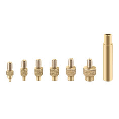 3D Printer Accessories M2 M3 M4 M5 M6 M8 VORON2.4 Heat Insert Nut Iron Tip 936 Soldering Iron Thread Embedded Kit Heat Insertion Tool