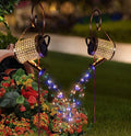 1 2pcs Watering Can Lights, Copper Solar Garden Lights For Outdoor Pathway Yard Deck Lawn Patio — kaufen online Deutschland