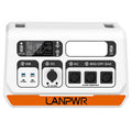 [EU Direct] LANPWR 2200PRO 2048Wh 2200W Portable Power Station 4x180W Solar Panels Balcony Solar System 6000 Cycles with On Grid Inverter