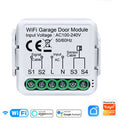 Tuya Smart WiFi Garage Door Sensors Opener Controller 100V 240V Voice Remote Con