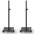 5Core Speaker Stand 2Pc Heavy Duty Adjustable Height 61" DJ PA Stands 35mm Mount 100Lb Capacity