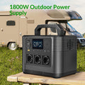 1800W High-Capacity Outdoor Energy Storage LiFePO4 Portable Power Station — kaufen online Deutschland