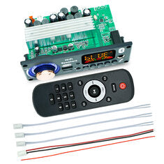 JQ-D187BT TPA3116 50W+50W+100W Audio Amplifier Board 2.1 Channel Bluetooth Decoder DC 6V-24V HiFi MP3 Player Module USB FM AUX