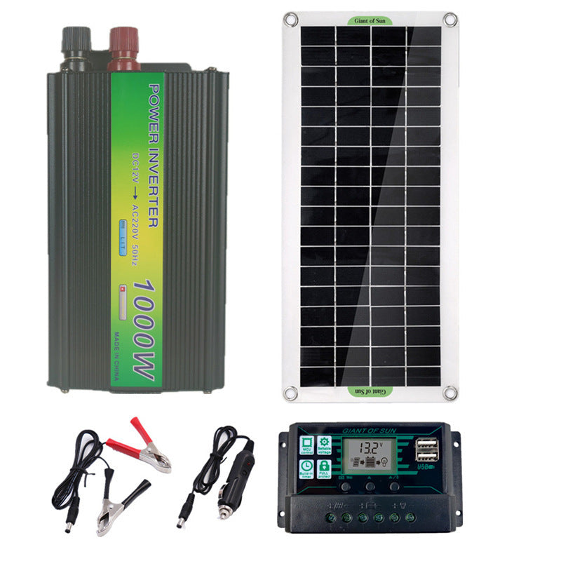 Solarpanel-Set 12V/1000W – Komplett-Set für Wohnmobil, Gartenhaus & Off-Grid