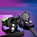 Compatible with Apple, Wireless Bluetooth Headset Wrist Strap Hifi Wireless Headphones Sports Earbuds 5.0 Bluetooth...