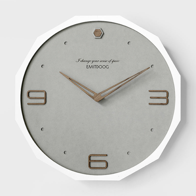 Nordic Iight Luxury Wall Clock Modern Minimalist Iiving Room Free Perforated Wall Clock Restaurant Creative...