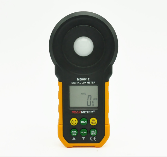 Huayi MS6612 illuminance meter ambient light brightness tester brightness meter light meter high precision flow...