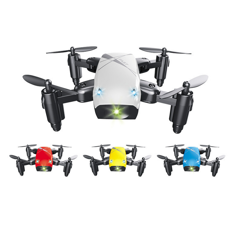 Micro Foldable RC Drone 3D Bearing Steering Wheel Remote Control Quadcopter Toys With Camera WiFi APP Control...