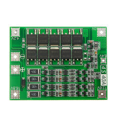 3Pcs 4S 40A Li-ion Lithium Battery 18650 Charger PCB BMS Protection Board with Balance For Drill Motor 14.8V 16.8V Lipo Cell Module