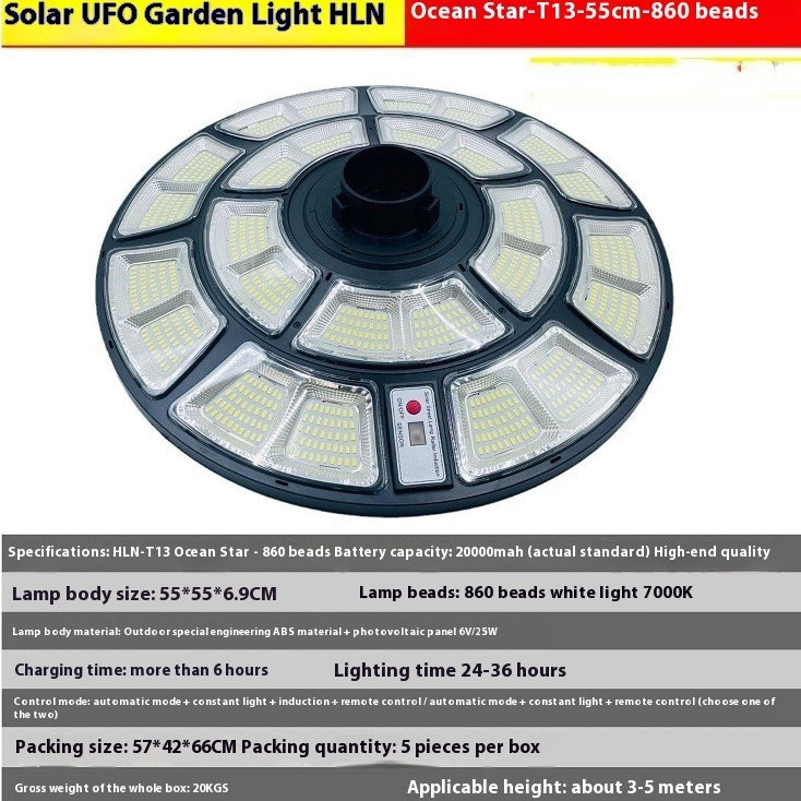 Cornucopia Solar Light Dream Of The Blue Cast Light