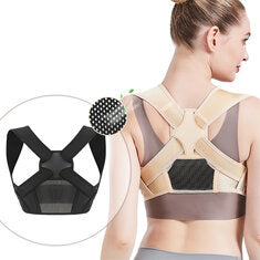 PRANASH X2 Upgraded Posture Corrector Adjustable Back Support Belt Spine Back Shoulder Brace Support Belts Adult Invisible Hunchback Belts for Sport Recovery