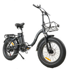 [EU Direct] CMACEWHEEL Y20 48V 18Ah 500W(Prak 750W) 20in Folding Electric Bike 3 Modes 60-100km Range Disc Brake E Bike