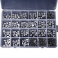 240PCS 24 Models Micro USB Connector Socket Jack USB Connectors USB Female Box Set for MP3 Gaming Console Cellular Phones
