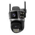 2K 4MP Wireless Security Camera Dual-Band WiFi Outdoor Surveillance with IR Color Night Vision IP66 Weatherproof Auto Tracking Two-Way Audio Monitor