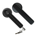 Smart Electronic Door Lock Fingerprint Password Key Unlock 0.25S Fast Response Long Battery Life Anti-Peep Password for Office Hotel Wooden Door