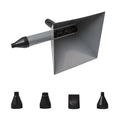 Easy-to-Use Cement Sprayer Gun With 4 Interchangeable Nozzles - Stainless Steel, Ideal For Narrow Spaces & Various...