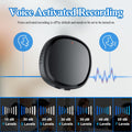64GB Digital Voice Recorder Voice Activated Recorder For Lectures Meetings, 3-in-1 Portable Audio Recorder Magnetic...