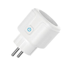 EWELINK Zigbee3.0 Smart EU Plug 16A 20A Energy Monitoring Timer Function App Control Smart Home Automation Voice Control with Alexa Google Assistant AC 100-240V