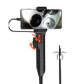 J200 6mm/8mm 360° Rotating Endoscope 1080P 500W HD Quality Adjustable LED Light IP67 Protection Level Inspection Camera  for Automotive Repairs Plumbing Inspections