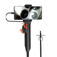 J200 6mm/8mm 360° Rotating Endoscope 1080P 500W HD Quality Adjustable LED Light IP67 Protection Level Inspection Camera  for Automotive Repairs Plumbing Inspections