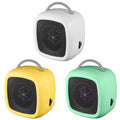 600W Smart Space Heater Dual Gear Compact Quiet Heating Threaded Wire EU/US Plug Portable Electric Heater for Home Office