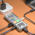 G71 Smart 4K60Hz High-Speed Splitter With Screen And Gigabit Ethernet Port