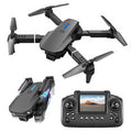 YLR/C E88 / E88D WiFi FPV with LCD Screen Controller HD Dual Camera Lighting Arms Optical Flow Positioning Colorful LED Light Foldable RC Drone Quadcopter RTF