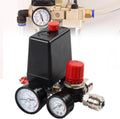 Support Pan European：New 1/4" Pressure Regulator With Pressure Switch For Compressor Switch 230V 20A 8bar IP44