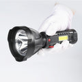 Plastic Outdoor USB Rechargeable Flashlight