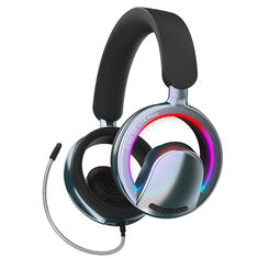 MS B16 RGB Gaming Headset Wireless Bluetooth 6_0 40mm Drivers Detachable Mic