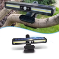 IPRee Outdoor LED Solar Clip-On Landsca Lights Waterproof Street Lantern Motion Sensor Wall Light For Garden Garage Courtyard Staircase Lighting Lamp