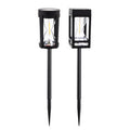 Elfeland Solar Lawn Light, 2300K Warm White LED with Auto Sensor, Waterproof Outdoor Lighting for Garden, Pathway , Courtyard