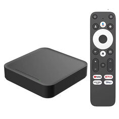 [Netflix & Google Certified]RockTek GT1 UHD TV Box 2GB+32GB Realtek1325 A55 Edge AI Support Dolby Atmos 2T2R Wifi5 BT5.2 Android Box Set Top Box