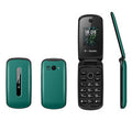 MAFAM F4 Mini 2G GSM 1.77 Inch Dual Display+Dual SIM Cards 1200mAh FM Vibration Big Buttons Fast Quick Torch Speed Dial Flip Feature Mobile Phone